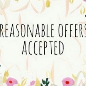 Send reasonable offers!